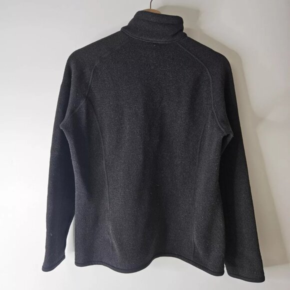 Patagonia Women's Black Full-Zip Sweater - Picture 4 of 9